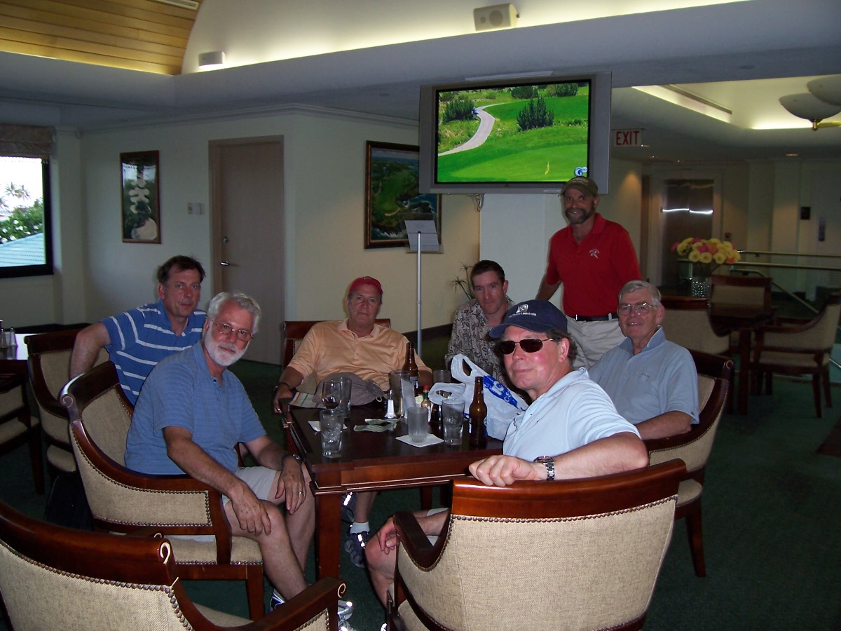 Golfers at 50th Anniversary Meeting, Honolulu - Kirk Manfredi