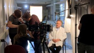 Dr. Barry O’Keefe is interviewed for the BBC documentary 'Extinction: The Facts'
